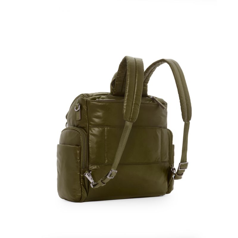 Caraa Large Olive Green Nylon Baby Diaper Bag - image 2 of 4