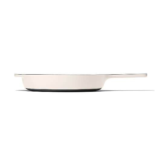 Caraway ® 10.5" Cream Enameled Cast Iron Skillet