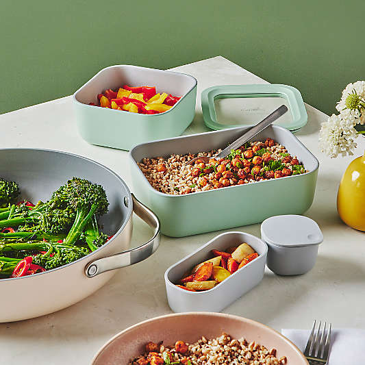 Caraway ® Mist 13-Piece Glass Food Storage Set