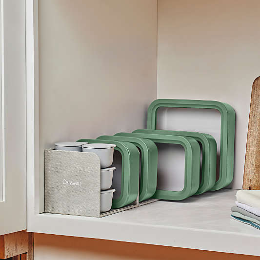 Caraway ® Sage 17-Piece Glass Food Storage Set