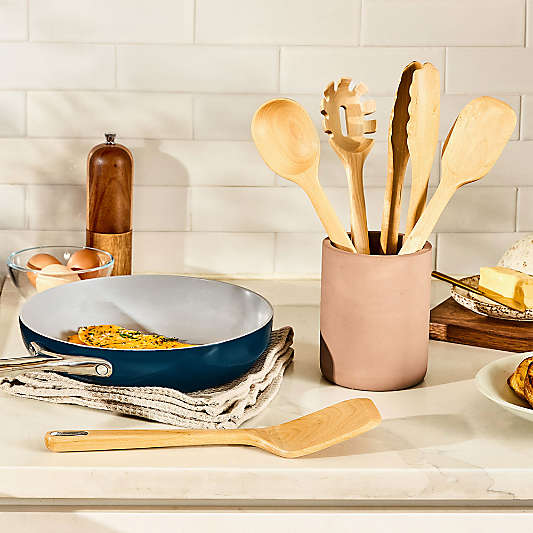 Caraway Birch Wood Utensils, Set of 5
