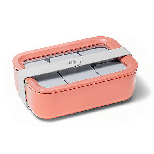 Caraway Home Perracotta 6.6-Cup Non-Stick Glass Food Storage Container with Lid