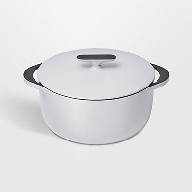 View Caraway ® 6.5-Qt. Grey Enameled Cast Iron Dutch Oven with Lid details