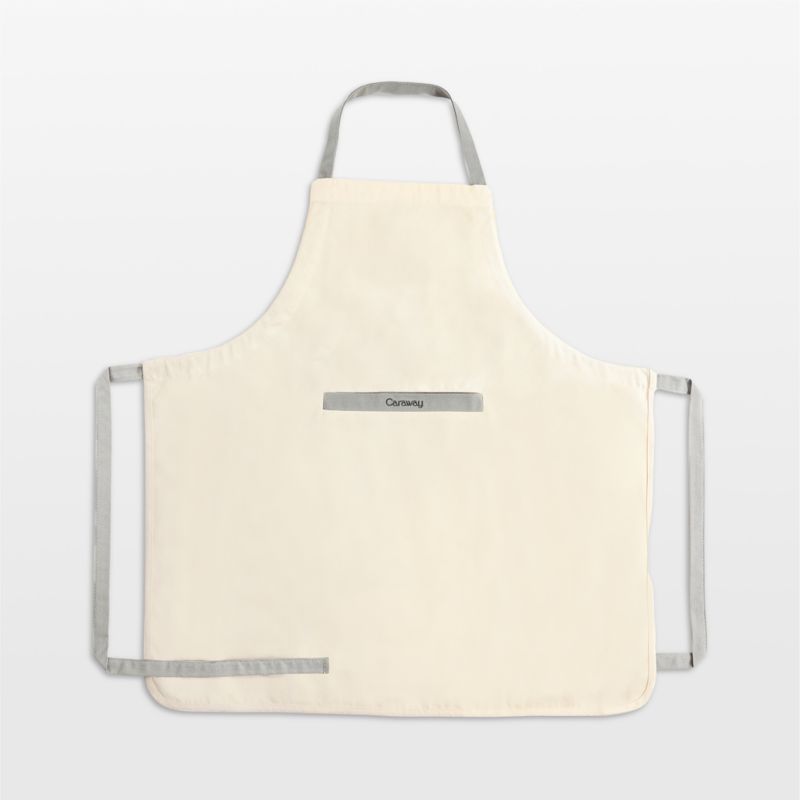 Caraway Organic Cotton Cream Apron - image 0 of 3