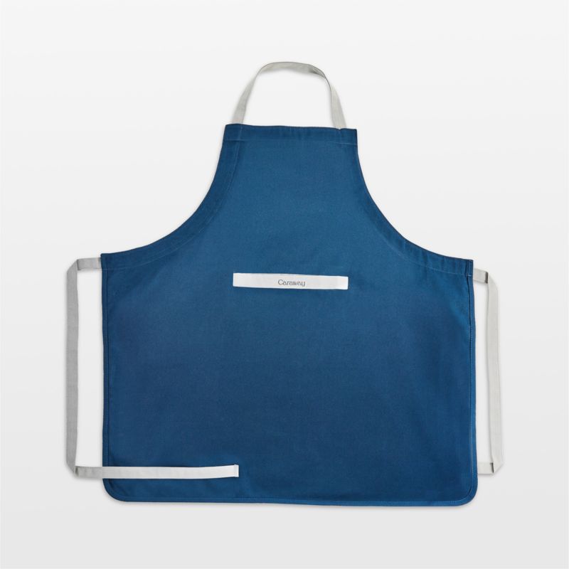 Caraway Organic Cotton Navy Apron - image 0 of 3