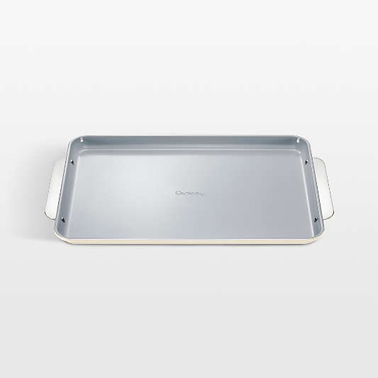 Caraway ® Cream Ceramic Non-Stick Large Baking Sheet