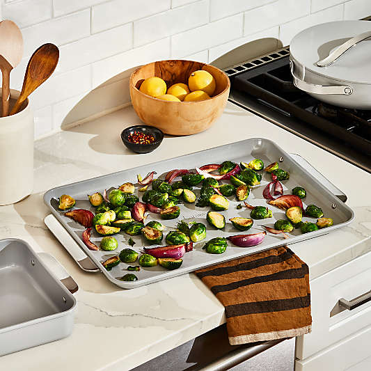 Caraway Non-Stick Ceramic Large Baking Sheet in Grey
