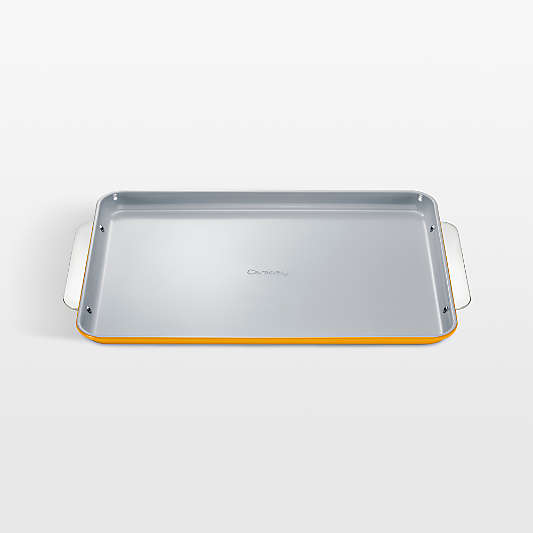 Caraway Non-Stick Ceramic Large Baking Sheet in Marigold
