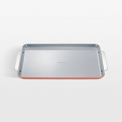 View Caraway Non-Stick Ceramic Large Baking Sheet in Perracotta details