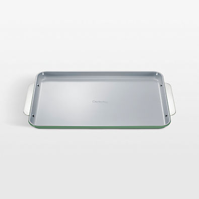 View Caraway Non-Stick Ceramic Large Baking Sheet in Sage details