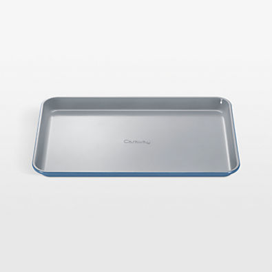 View Caraway Non-Stick Ceramic Medium Baking Sheet in Slate details