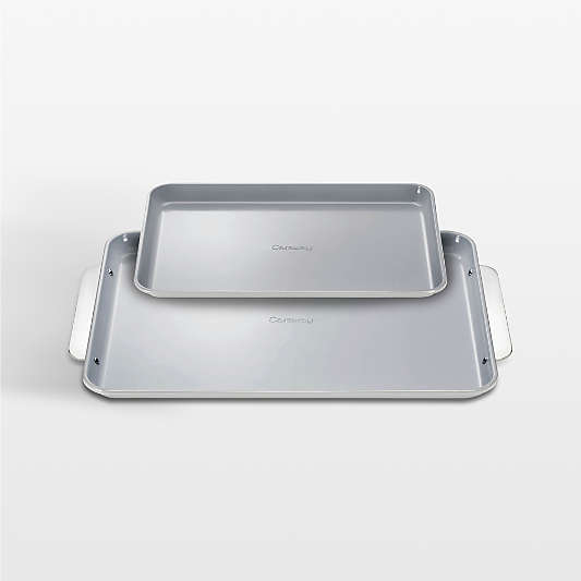 Caraway Home ® Grey Non-Stick Ceramic Baking Sheet Duo