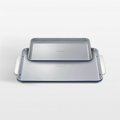 View Caraway ® Navy Ceramic Non-Stick 2-Piece Baking Sheet Duo details