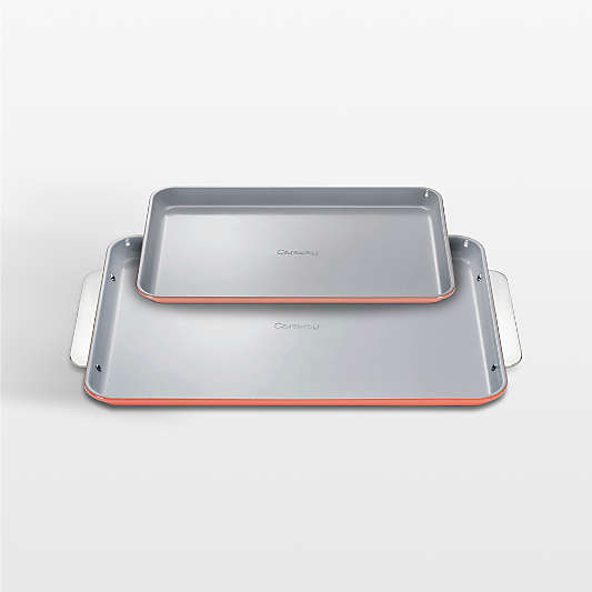 Caraway Home ® Perracotta Non-Stick Ceramic Baking Sheet Duo