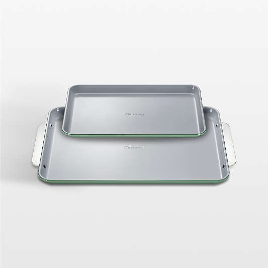 Caraway Home ® Sage Non-Stick Ceramic Baking Sheet Duo