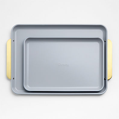 View Caraway ® Blue Lagoon Ceramic Non-Stick 2-Piece Baking Sheet Duo details