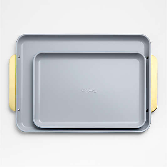 Caraway ® Blue Lagoon Non-Stick Ceramic Baking Sheet Duo