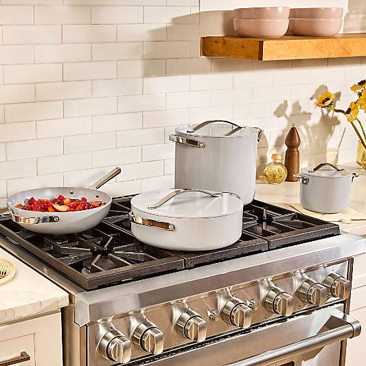 Caraway ® Cookware+ Grey 8-Piece Cookware Set