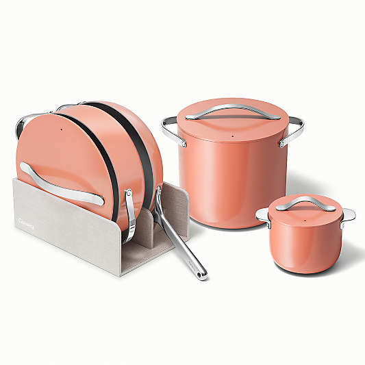 Caraway ® Cookware+ Perracotta 8-Piece Cookware Set