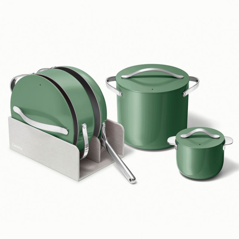 Caraway Home ® Cookware+ Sage 8-Piece Cookware Set - image 1 of 2