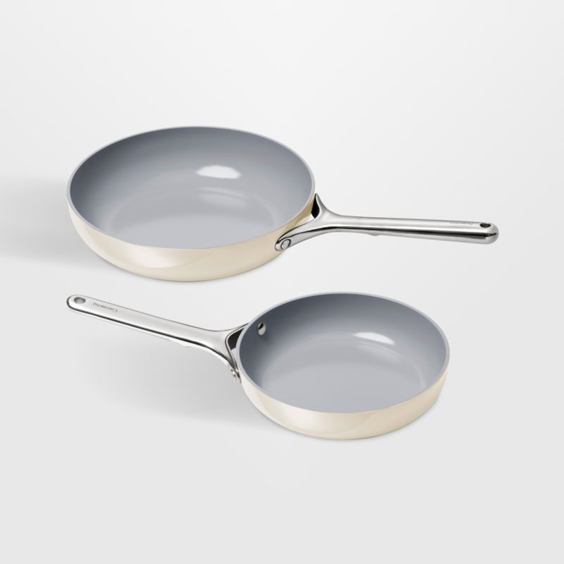 Caraway Cream Ceramic Non-Stick Fry Pan Duo - image 0 of 3