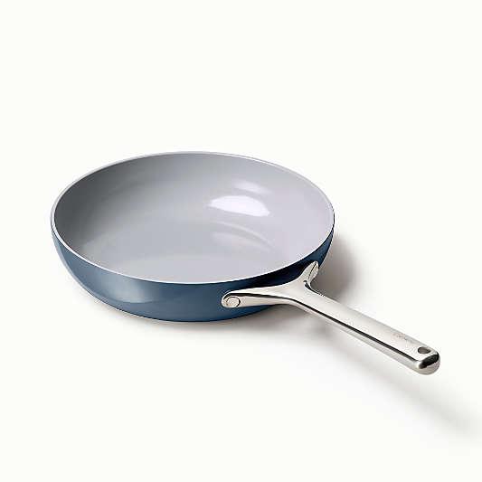 Caraway ® Navy Ceramic Nonstick 8" and 10.5" Fry Pan Duo