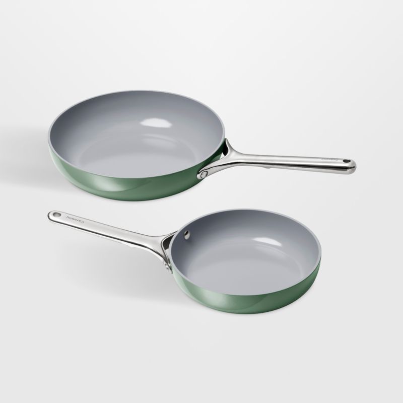 Caraway Sage Ceramic Non-Stick Fry Pan Duo - image 0 of 3