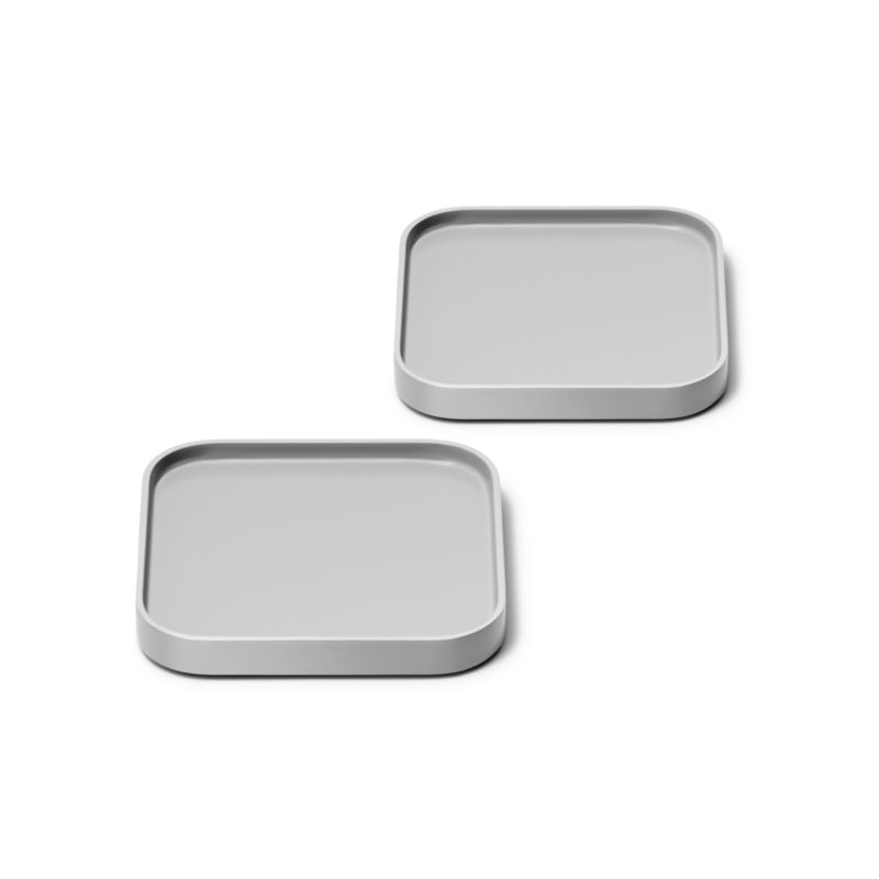 Caraway ® Gray Ceramic-Coated Spoon Rest, Set of 2 - image 2 of 3