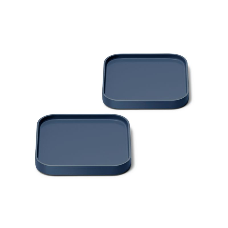 Caraway ® Navy Ceramic-Coated Spoon Rest, Set of 2 - image 2 of 3