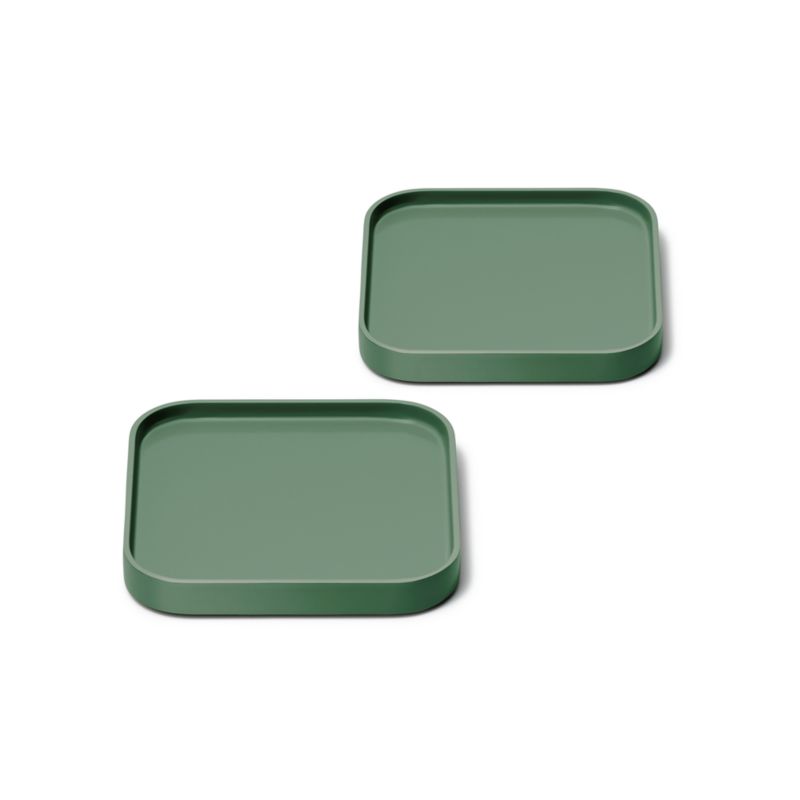 Caraway ® Sage Ceramic-Coated Spoon Rest, Set of 2 - image 2 of 3
