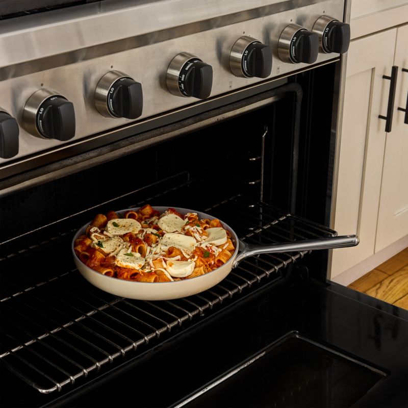 Caraway ® Cream Ceramic Nonstick 12" Fry Pan - image 1 of 5