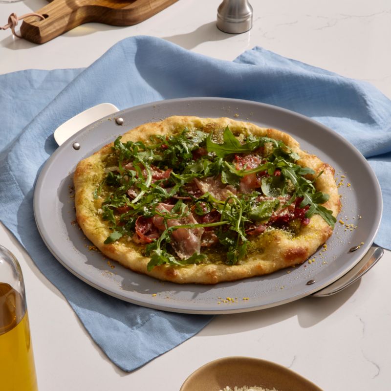 Caraway ® Cream 15" Ceramic Nonstick Pizza Pan - image 1 of 4