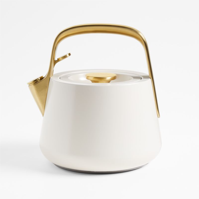 Caraway Whistling Tea Kettle - White - 78 requests