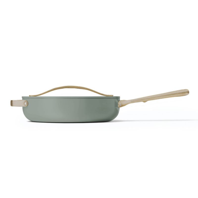 Caraway ® Coastline Ceramic Nonstick 4.5-Qt. Saute Pan with Champagne Hardware - image 3 of 5