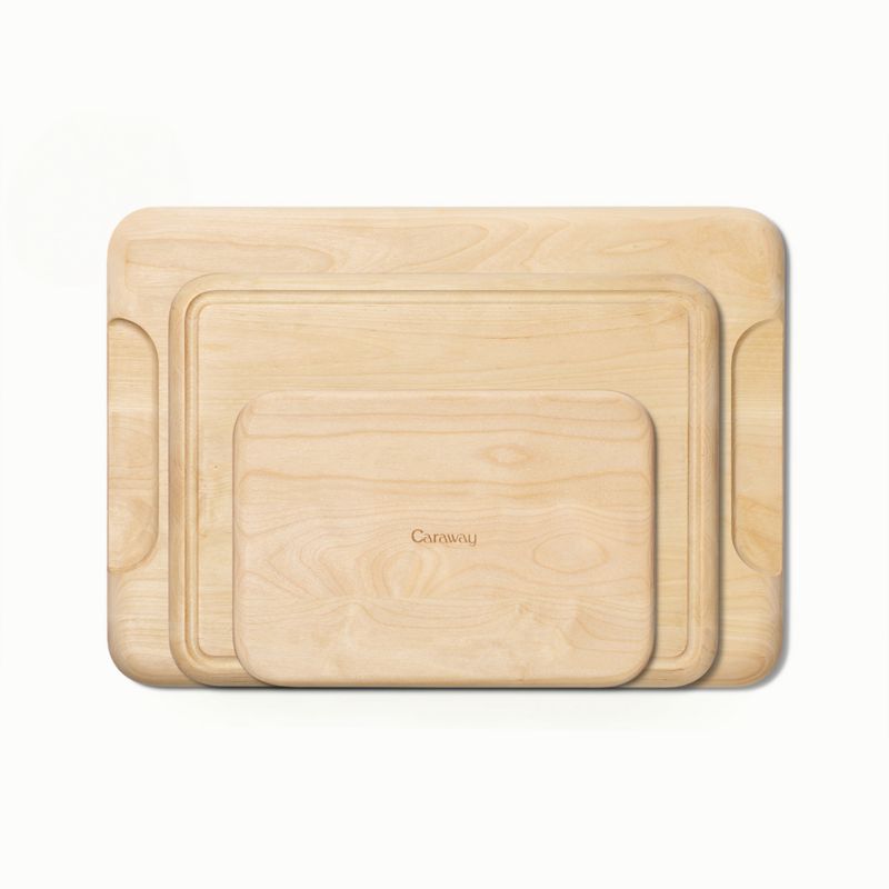 Caraway Birch Wood 4-Piece Cutting Board Set - image 2 of 4