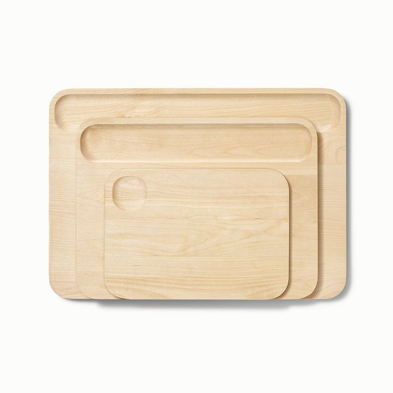 Caraway Birch Wood 4-Piece Cutting Board Set - image 4 of 4