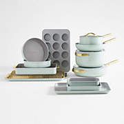 Caraway Home 7-Piece Silt Green Non-Stick Ceramic Cookware Set + Reviews, Crate & Barrel Canada