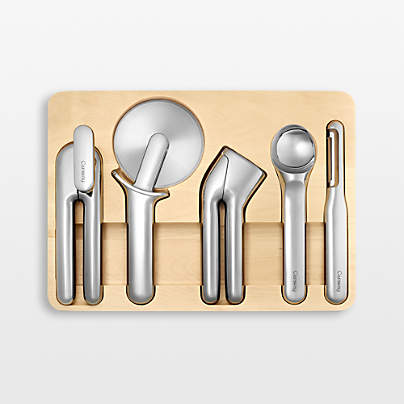 Caraway ® Stainless Steel 6-Piece Kitchen Gadget Set