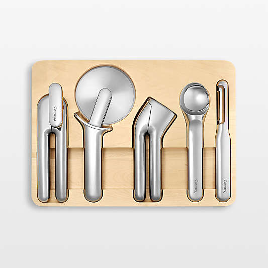 Caraway ® Stainless Steel 6-Piece Kitchen Gadget Set