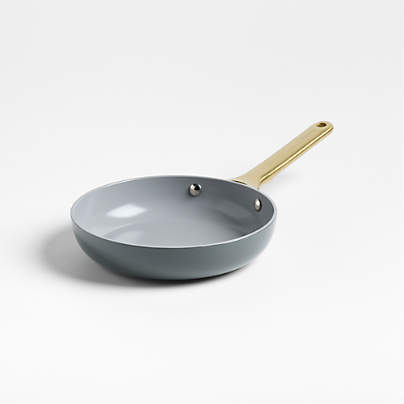 Caraway ® Graphite Ceramic Non-Stick 8" Mini Fry Pan with Gold Hardware