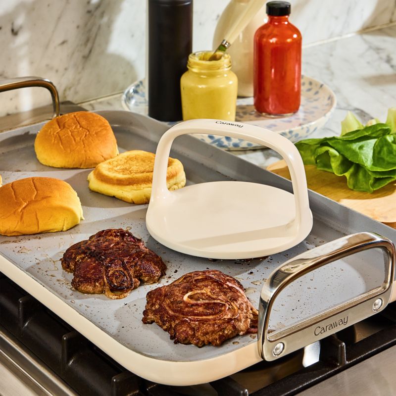 Caraway ® Cream Grill Press - image 1 of 3