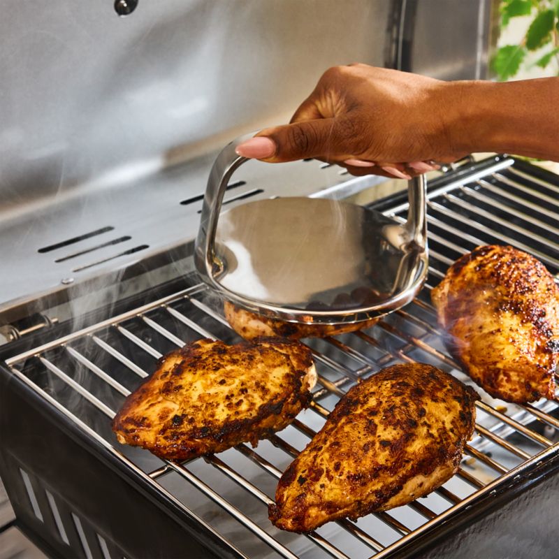 Caraway ® Stainless Steel Grill Press - image 1 of 3
