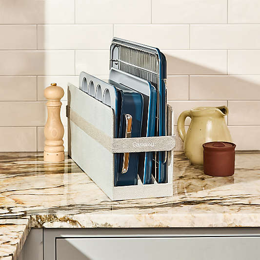 Caraway ® Navy Non-Toxic Ceramic Non-Stick 6-Piece Half Bakeware Set