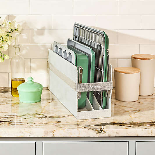 Caraway ® Sage Non-Toxic Ceramic Non-Stick 5-Piece Half Bakeware Set