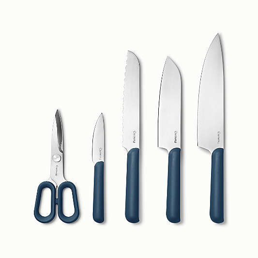 Caraway 14-Piece Navy Knife and Utensil Prep Set