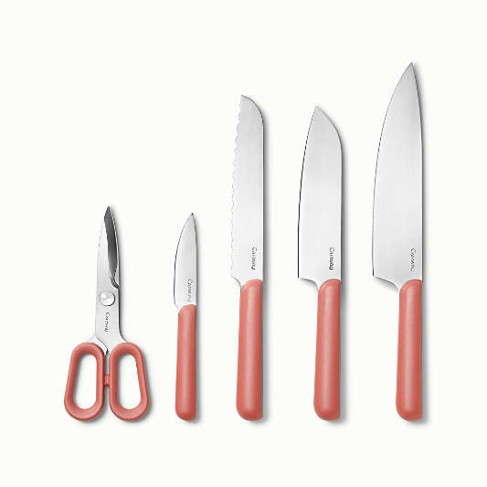 Caraway 14-Piece Perracotta Knife and Utensil Prep Set