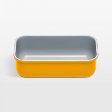 View Caraway Non-Stick Ceramic Loaf Pan in Marigold details