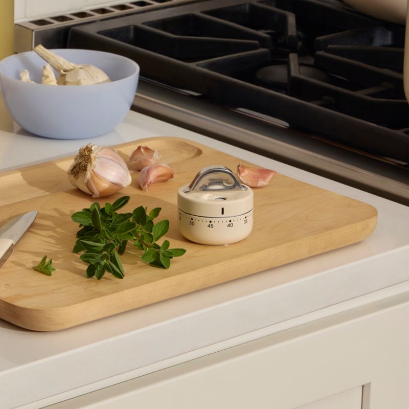Caraway ® Cream Mechanical Kitchen Timer - image 1 of 3