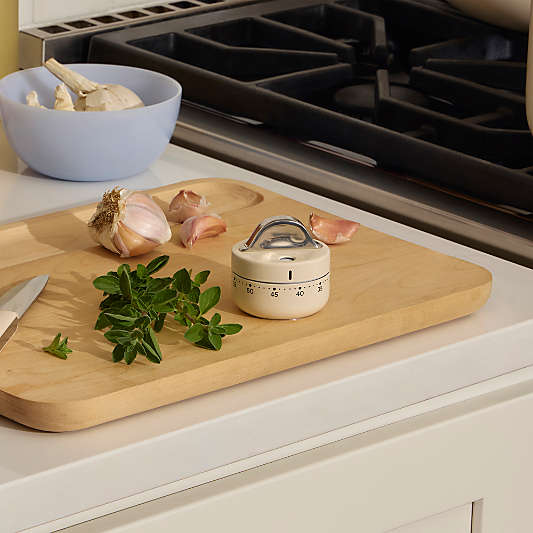 Caraway ® Cream Mechanical Kitchen Timer