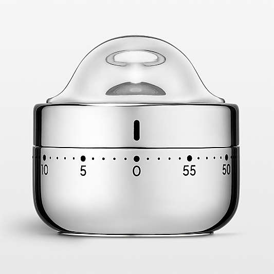 Caraway Stainless Steel Mechanical Kitchen Timer
